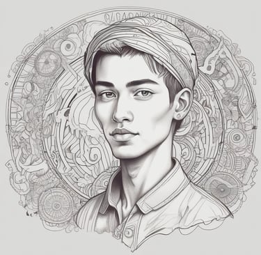 woman wearing black crew-neck shirt