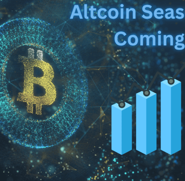 alt coin is coming soon is written with bitcoin in background