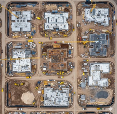 ortho mosaïque de chantier 1
