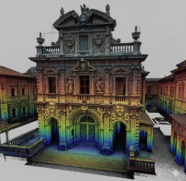 modélisation bâtiment patrimoine