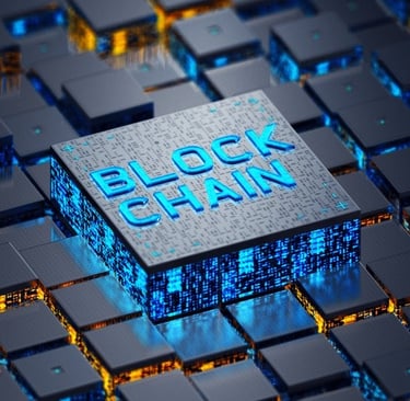 imagem da logo marca da Blockchain  criptomoedas