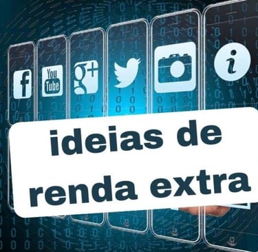 imagem mostra a palavra ideias de renda extra