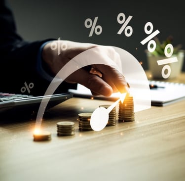 imagem ilustrando o juros nos investimentos.