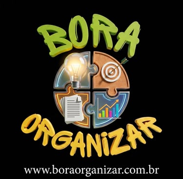 imagem da logo marca do Blog Bora Organizar