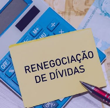 imagem com o tema renegociação de dívidas