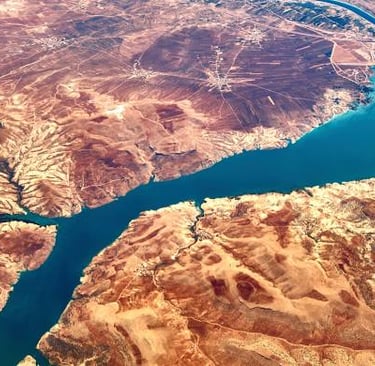 imagem do Rio Eufrates mesopotâmia 