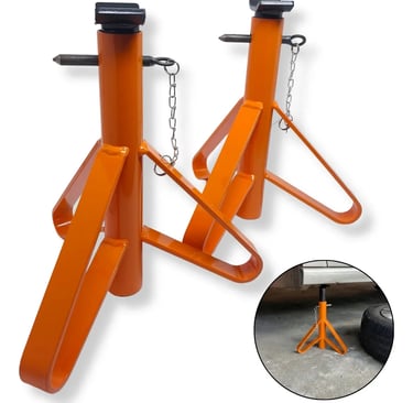 2 Preguiças Carro Cavalete Para Automóvel 2t Suporte Veículo