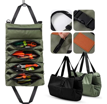 Bolsa Ferramenta Reforçada Profissional Estojo Eletricista