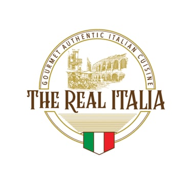 a logo for the real italia italia