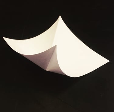 Origami as a fold like Deleuze