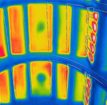 Termografia infravermelha aplicada à engenharia diagnóstica para análise de estruturas e detecção de
