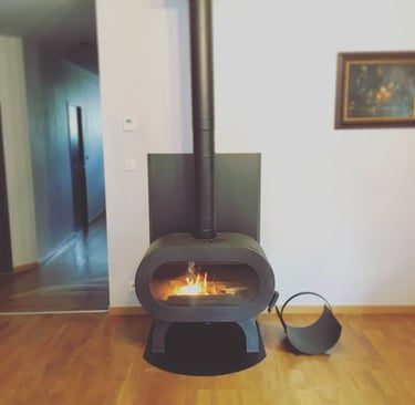 poêle à bois à Elven dans le Morbihan