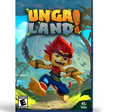 a video game with a character from the video game, ungaland