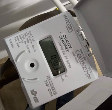Compteur d'eau électronique