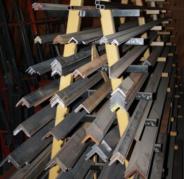 Stock steel for retail sale