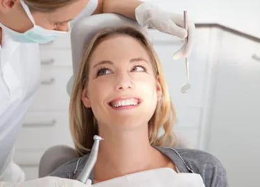 nice white teeth