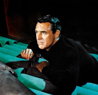 Cary Grant from a scene in the film "To Catch a Thief."