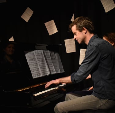 Pianist Jelle Hoksbergen