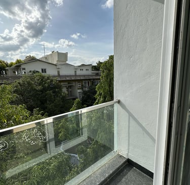 Beautiful views from the rooms of Sun Shine Luxury Living PG.