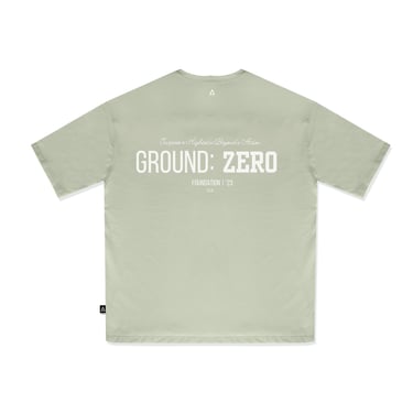 Flat lay of a t-shirt