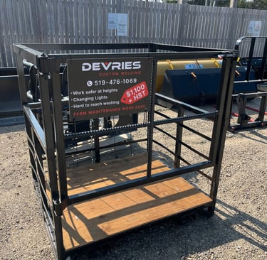 dcw budget 4x4 man basket work platform