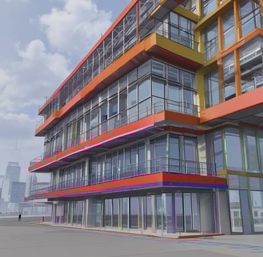 Bright living room with modern inventory