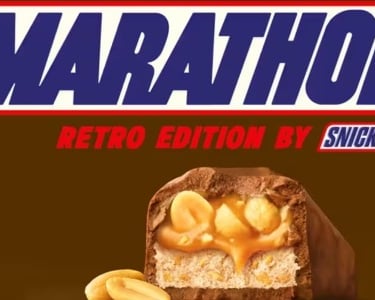 a chocolate bar with a chocolate peanut butter caramel