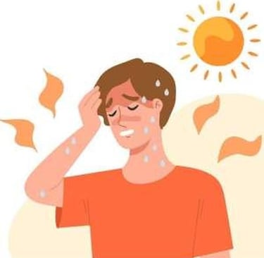 Danger of Heatwaves and Heatstrokes
