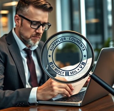 identify trustworthy suppliers