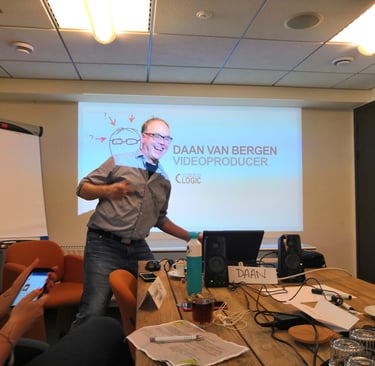 Een enthousiaste presentatie gegarandeerd!