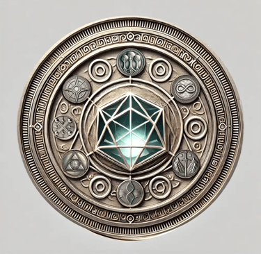 Pantheon of Gods. Religion Symbol