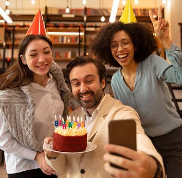 decoração aniversário simples