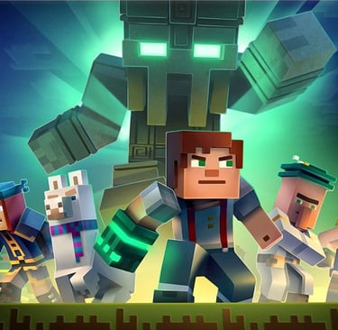 decoração-festa-infantil-minecraft