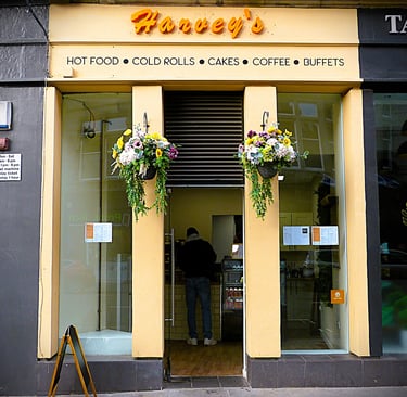 photo of harveys takeaway in dundee