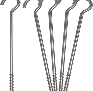 ground stakes with hook