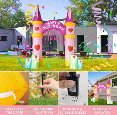 Happy Birthday inflatable