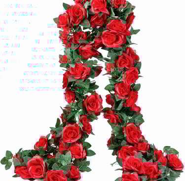 Garland with flowers