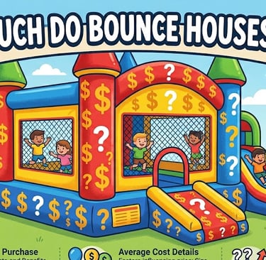 How much do bounce houses cost