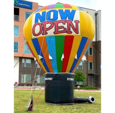 inflatable decoration for business growth