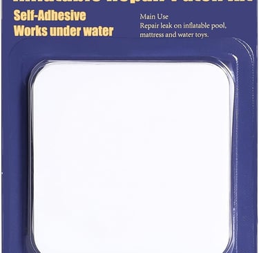 Inflatable Patch Repair Kit - Waterproof TPU Pool Repair Tape, Heavy Duty Repair Patch for Air Mattr