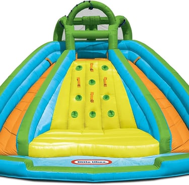 Little Tikes Rocky Mountain River Race Inflatable Slide Bouncer