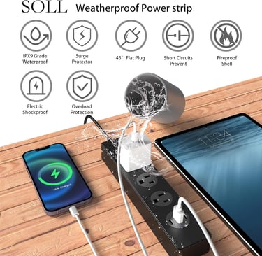 outdoor rated power strip