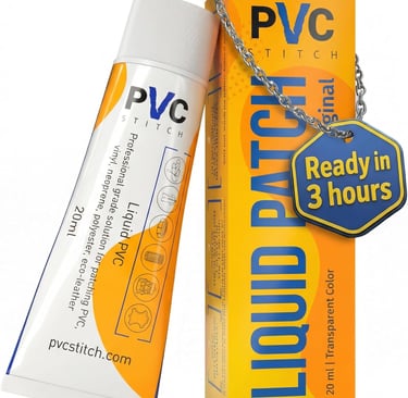 PVC Stitch Liquid Patch – Air Mattress Patch Kit Heavy Duty, Inflatable Patch Glue for PVC & PU, Inf