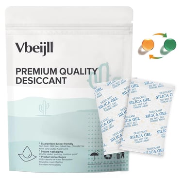Reusable silica packets