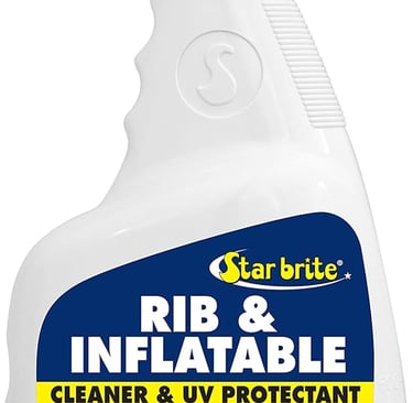 Spray cleaner for inflatables
