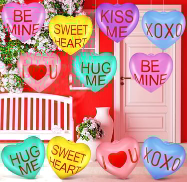 inflatable Valentine sayings