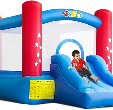 Yard Bounce House for Kids 3-8, Inflatable Bounce House with Slide, Bouncy House with Blower