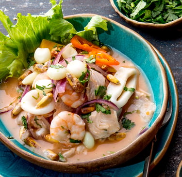 Seafood ceviche
