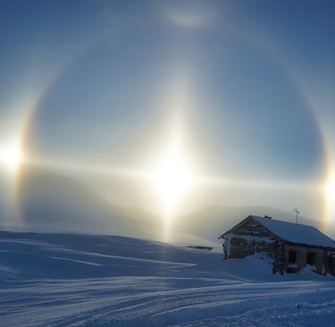 A Sun Dog in Chukotka