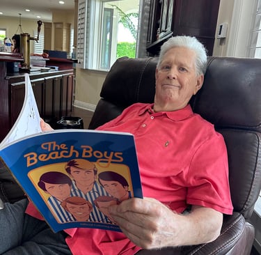 brian wilson relaxing